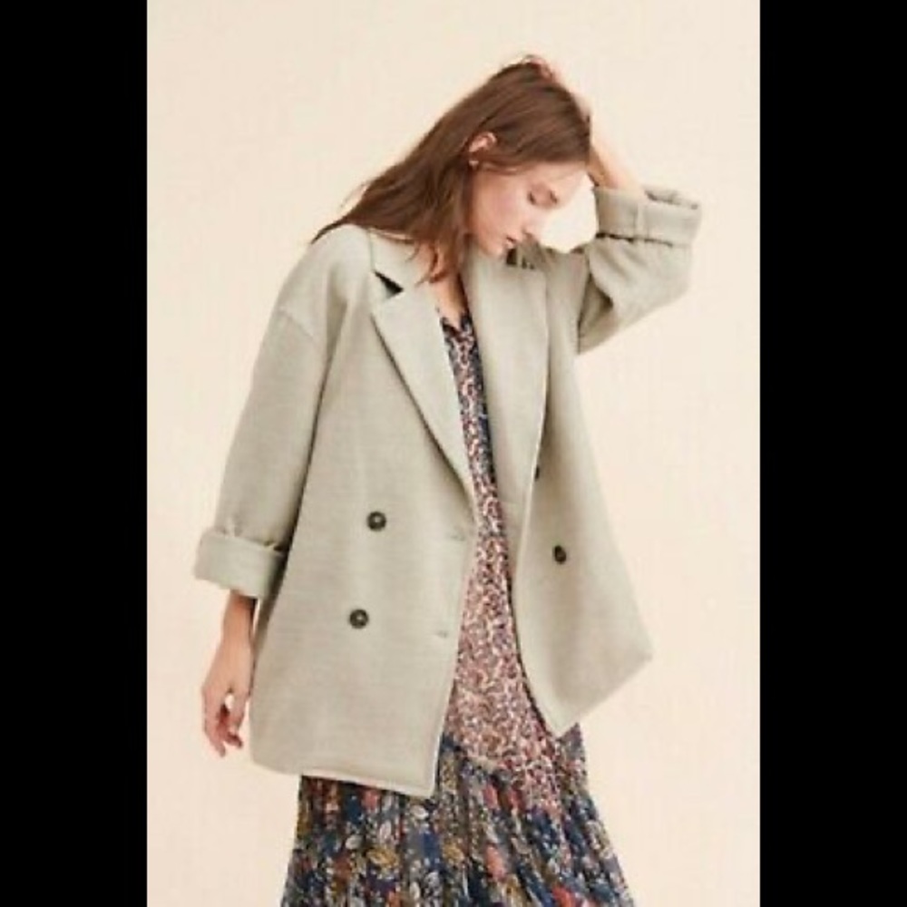 Free People Hannah Slouchy Blazer
